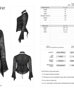 Punk Rave Thalia Lace Top New Arrivals