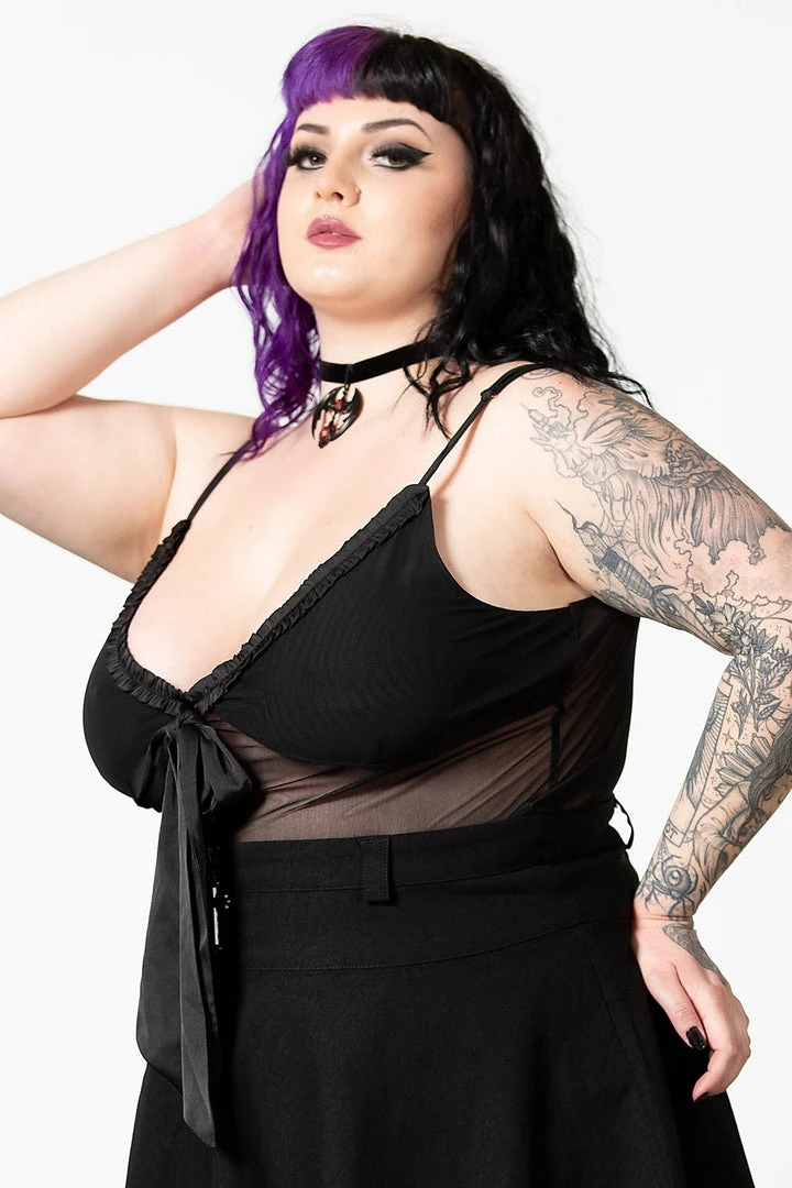 Killstar Yuna Ribbon Mesh Top 9 Killstar Yuna Ribbon Mesh Top