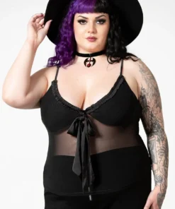 Killstar Yuna Ribbon Mesh Top 20 Killstar Yuna Ribbon Mesh Top