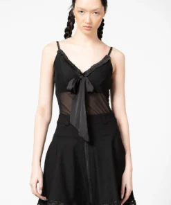 Killstar Yuna Ribbon Mesh Top 16 Killstar Yuna Ribbon Mesh Top