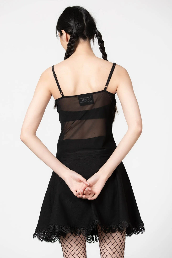 Killstar Yuna Ribbon Mesh Top 7 Killstar Yuna Ribbon Mesh Top