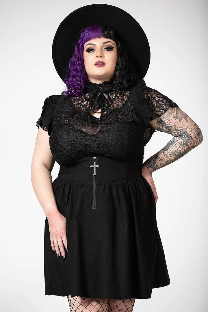 Killstar Yuna Suspender Skirt 12 Killstar Yuna Suspender Skirt