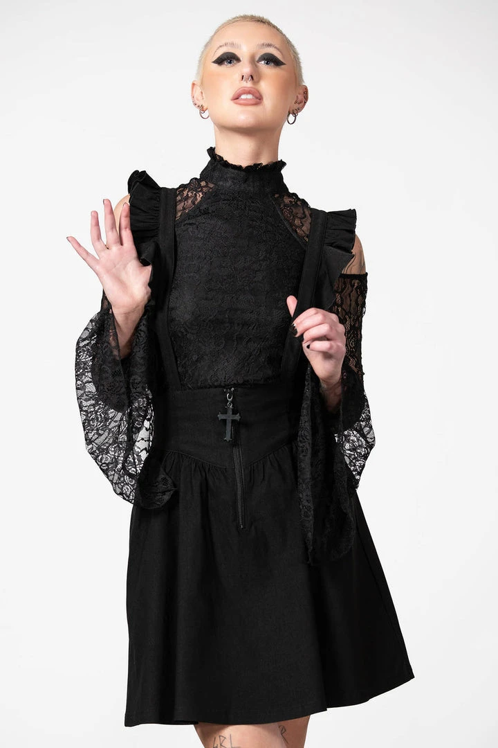 Killstar Yuna Suspender Skirt 5 Killstar Yuna Suspender Skirt