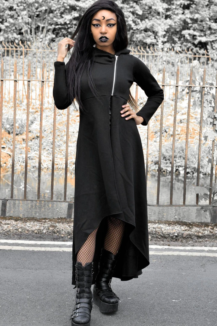 Necessary Evil Amphitrite Full Length Hoodie Ladies 9 Necessary Evil Amphitrite Full Length Hoodie Ladies