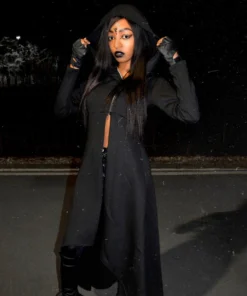 Necessary Evil Amphitrite Full Length Hoodie Ladies 34 Necessary Evil Amphitrite Full Length Hoodie Ladies