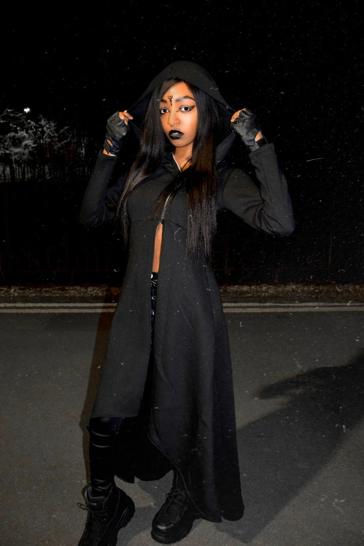 Necessary Evil Amphitrite Full Length Hoodie Ladies 18 Necessary Evil Amphitrite Full Length Hoodie Ladies