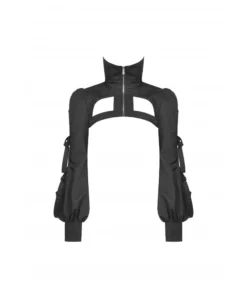 Ladies Dark In Love Rebellious Cut Out Cape