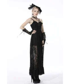 Ladies Dark In Love Drusilla Maxi Dress