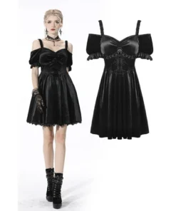 Ladies Dark In Love Viviana Party Dress Black