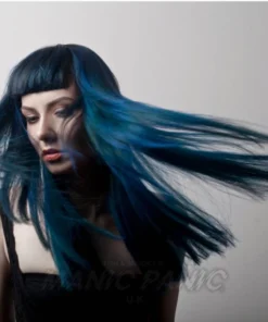 Amplified Manic Panic Semi Permanent Hair Colour EU Formula - After Midnight Blue