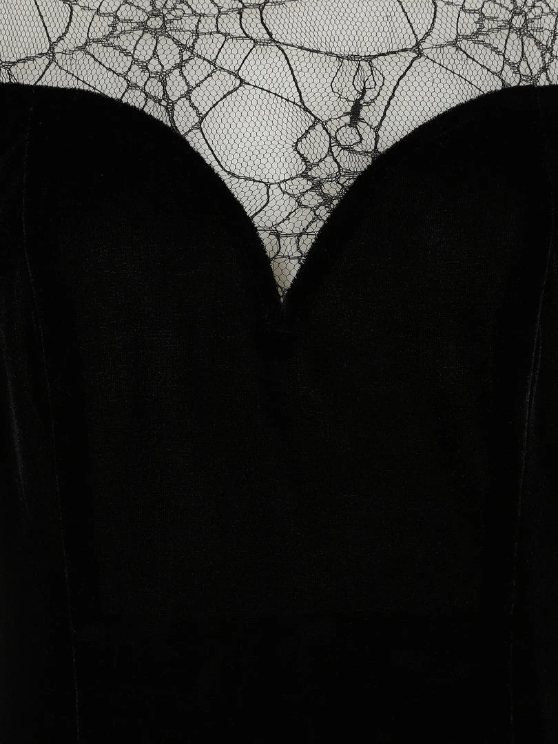 Collectif Arca Dark Queen Maxi Dress Ladies 10 Collectif Arca Dark Queen Maxi Dress Ladies