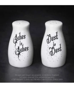 Homeware Alchemy Gothic Ashes/Dust Salt & Pepper Set