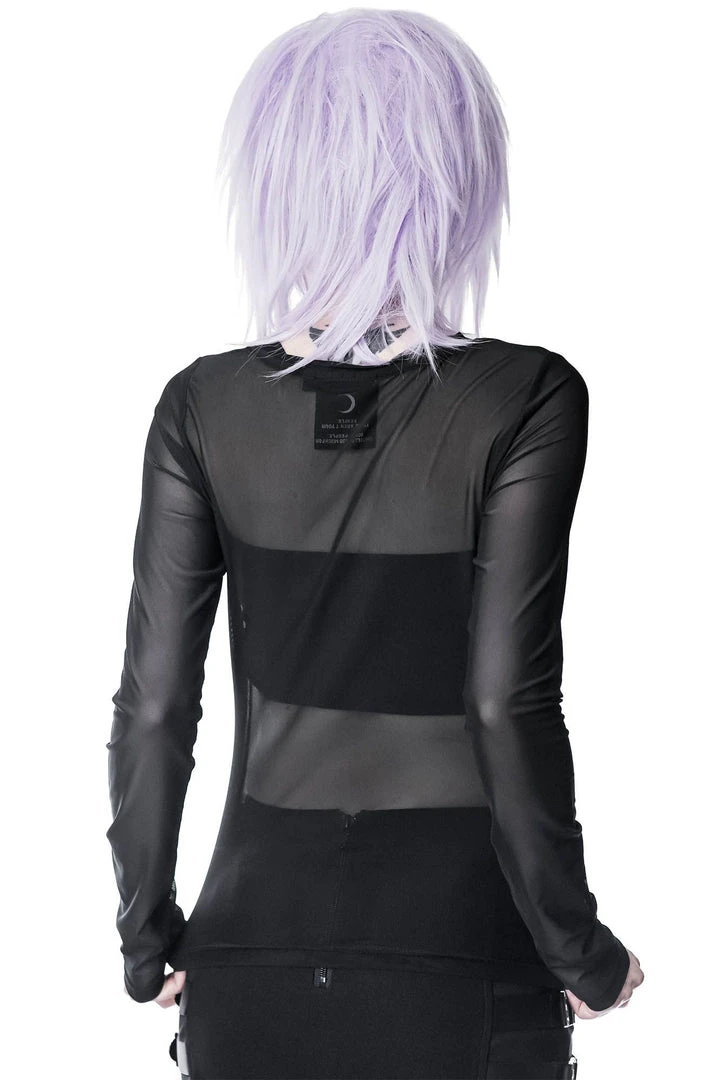 Killstar Bytes Mesh Top Ladies 5 Killstar Bytes Mesh Top Ladies