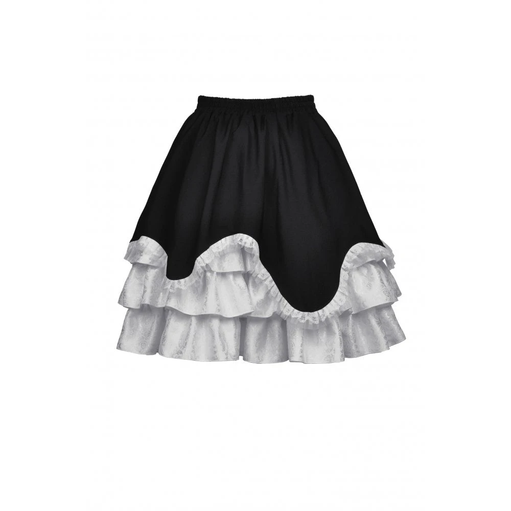 Dark In Love Prairie Frill Skirt 5 Dark In Love Prairie Frill Skirt