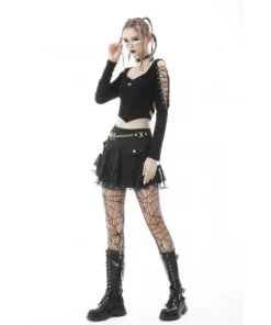 Dark In Love Electra Crop Top