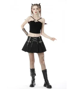 New Arrivals Dark In Love Tilda Winged Top