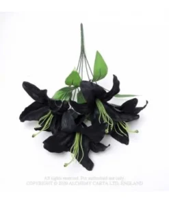 Alchemy Gothic Black Lily Bunch Homeware