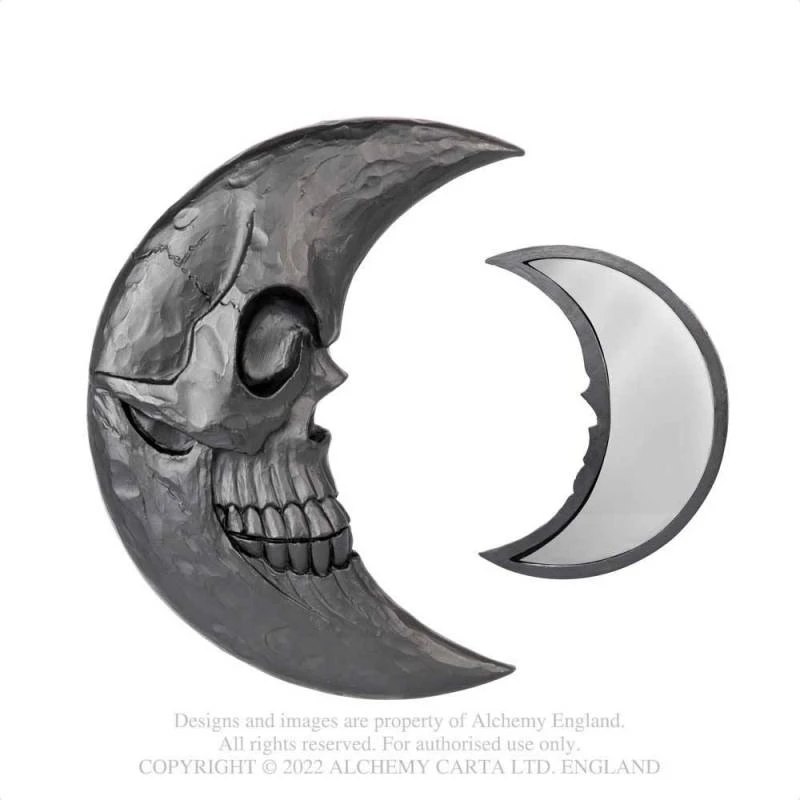 Alchemy Gothic Black Moon Hand Mirror 3 Alchemy Gothic Black Moon Hand Mirror