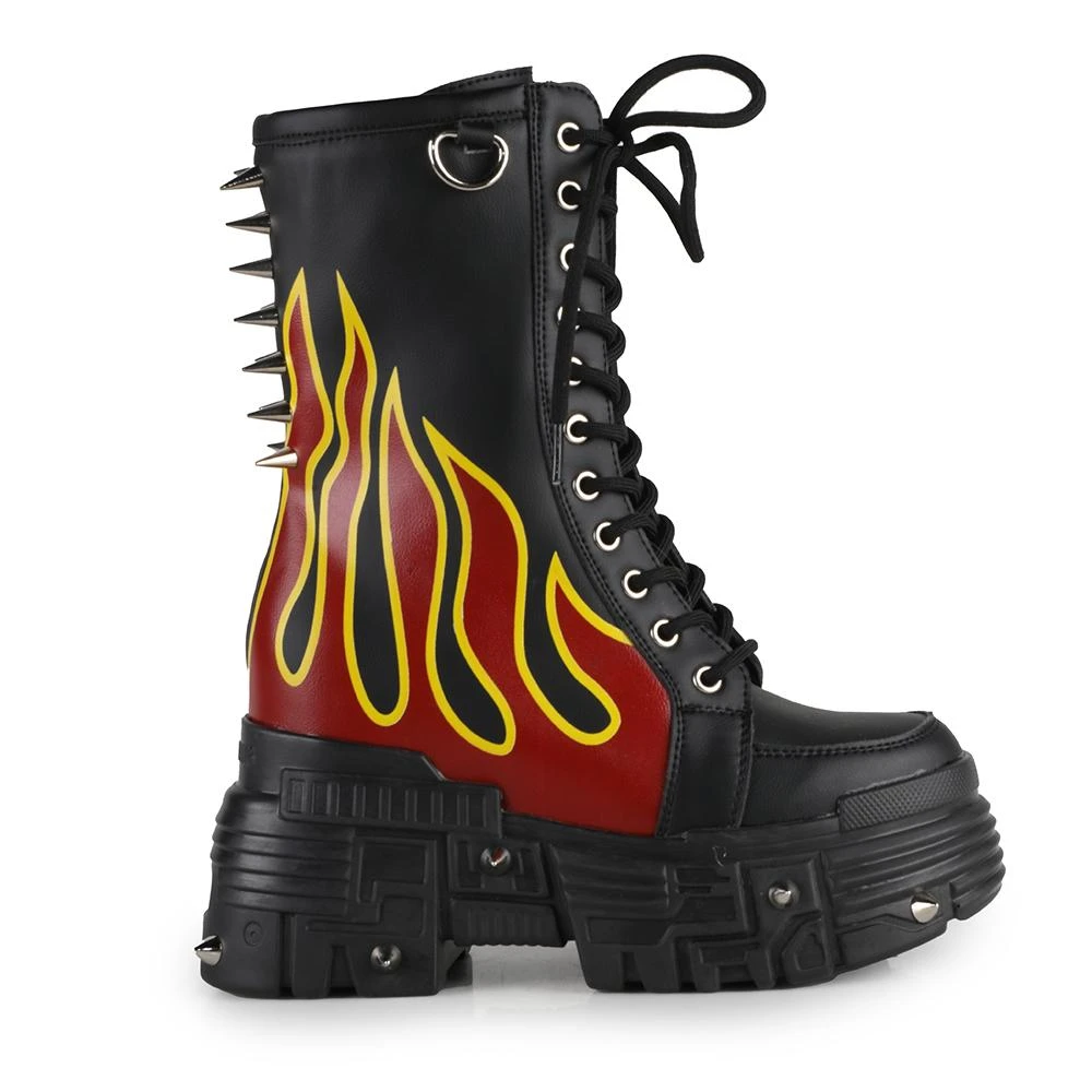 Ladies Anthony Wang MTF Platform Wedge Boots 4 Ladies Anthony Wang MTF Platform Wedge Boots