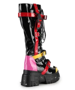 Anthony Wang Orange Cookies Hidden Heel Boots - Muliticoloured Ladies 9 Anthony Wang Orange Cookies Hidden Heel Boots - Muliticoloured Ladies