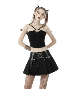 New Arrivals Dark In Love Tilda Winged Top