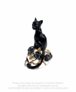Alchemy Gothic Cat Skull: Miniature Ornaments Homeware 8 Alchemy Gothic Cat Skull: Miniature Ornaments Homeware