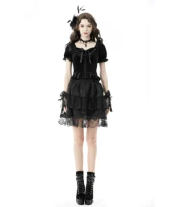 Dark In Love Kalia Velvet Top