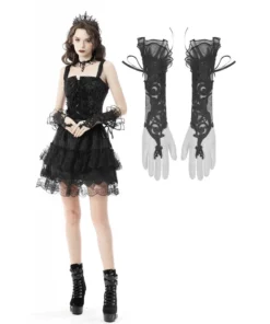 Dark In Love Esmeralda Gloves Accessories