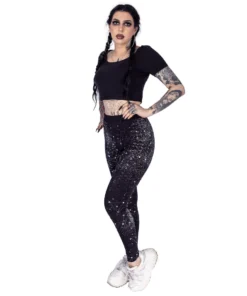 Chemical Black Chemical Moon Phase Leggings Ladies