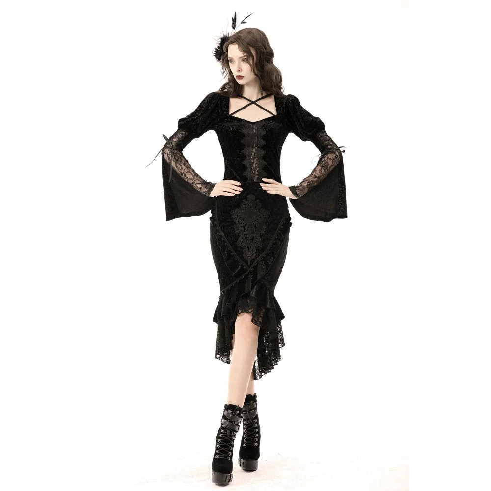 Dark In Love Zira Velvet Fishtail Skirt New Arrivals 24 Dark In Love Zira Velvet Fishtail Skirt New Arrivals