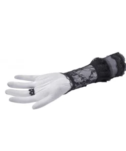 Dark In Love Seductress Lace Up Gloves Accessories