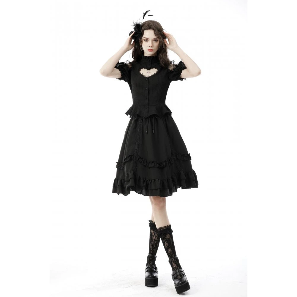 Dark In Love Lovers Heart Blouse 7 Dark In Love Lovers Heart Blouse