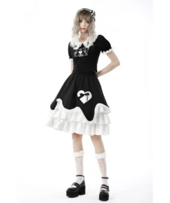 Dark In Love Prairie Frill Skirt 39 Dark In Love Prairie Frill Skirt