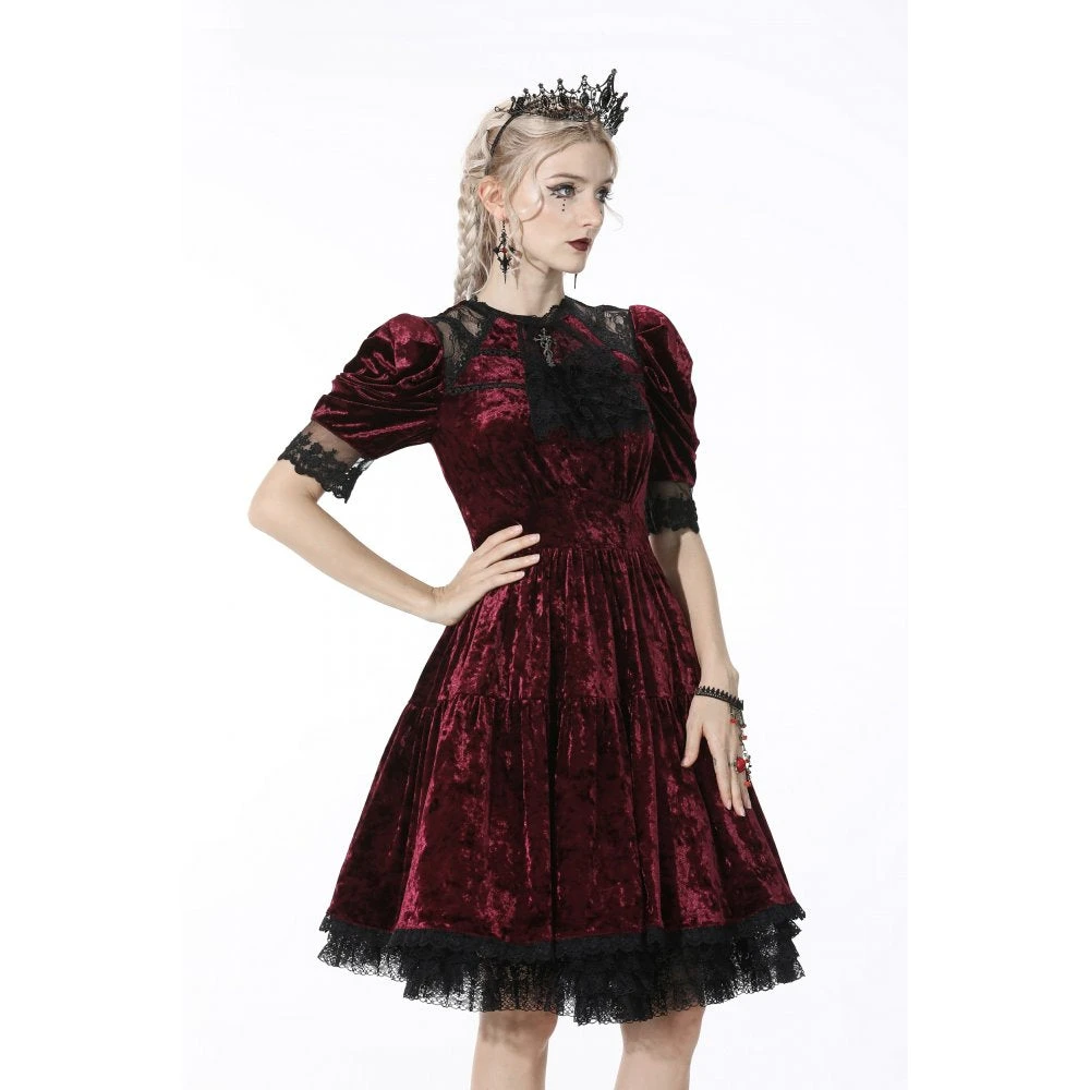 Dark In Love Crimsonia Dress Ladies 11 Dark In Love Crimsonia Dress Ladies