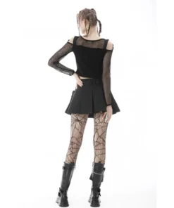 Dark In Love Joelle Pleated Mini Skirt Ladies