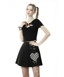 Dark In Love Avis Pleated Skirt