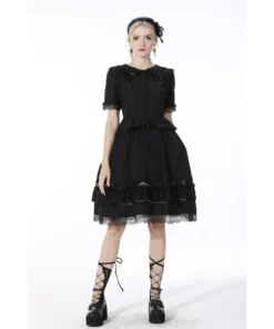 Ladies Dark In Love Adalynn Midi Skirt