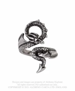 Alchemy Gothic Dragons Lure Ring