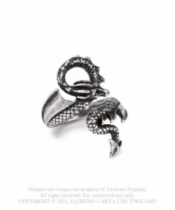 Alchemy Gothic Dragons Lure Ring