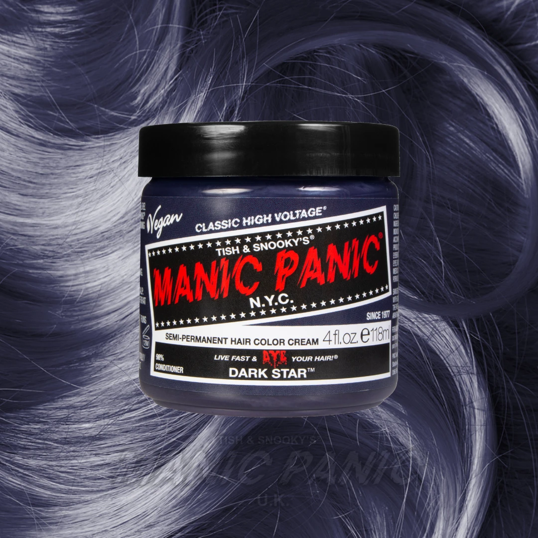 Manic Panic Classic Cream Hair Colour - Dark Star 3 Manic Panic Classic Cream Hair Colour - Dark Star