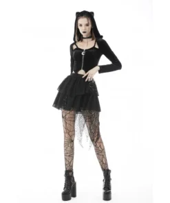 Dark In Love Alley Cat Hooded Top Ladies 22 Dark In Love Alley Cat Hooded Top Ladies