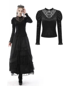 Dark In Love Charlotte Blouse Ladies