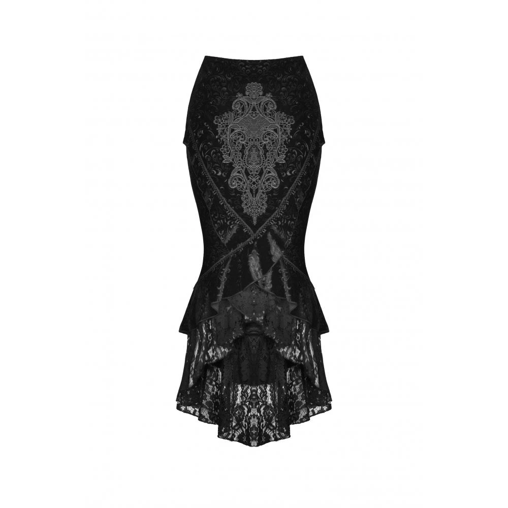 Dark In Love Zira Velvet Fishtail Skirt New Arrivals 8 Dark In Love Zira Velvet Fishtail Skirt New Arrivals