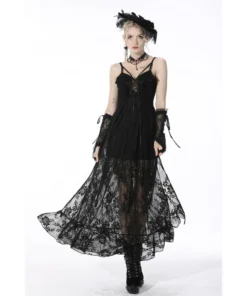 Ladies Dark In Love Drusilla Maxi Dress