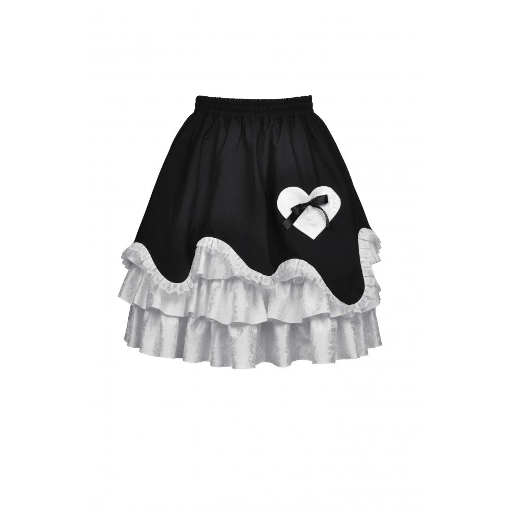 Dark In Love Prairie Frill Skirt 4 Dark In Love Prairie Frill Skirt