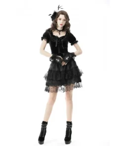 Dark In Love Kalia Velvet Top