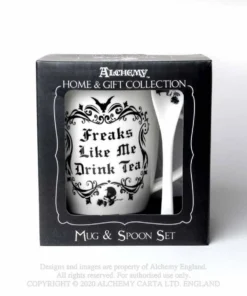 Alchemy Gothic Freaks Like Me: Mug And Spoon Set Homeware 7 Alchemy Gothic Freaks Like Me: Mug And Spoon Set Homeware