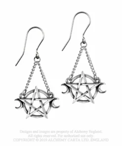 Alchemy Gothic Goddess Earrings