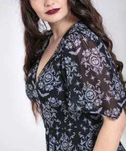 Hell Bunny Lost Whispers Dress Ladies