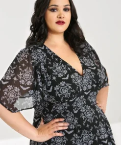 Hell Bunny Lost Whispers Dress Ladies